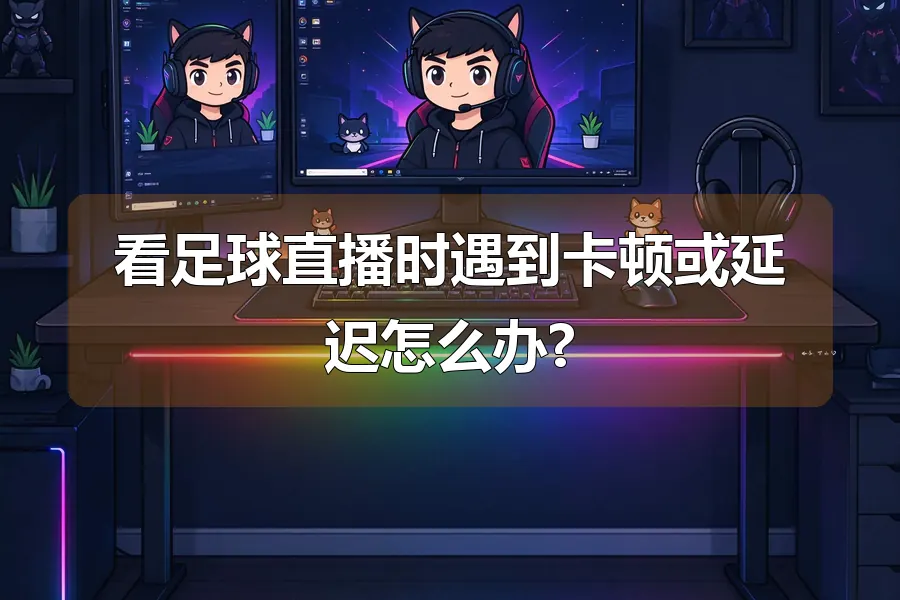 看足球直播时遇到卡顿或延迟怎么办?