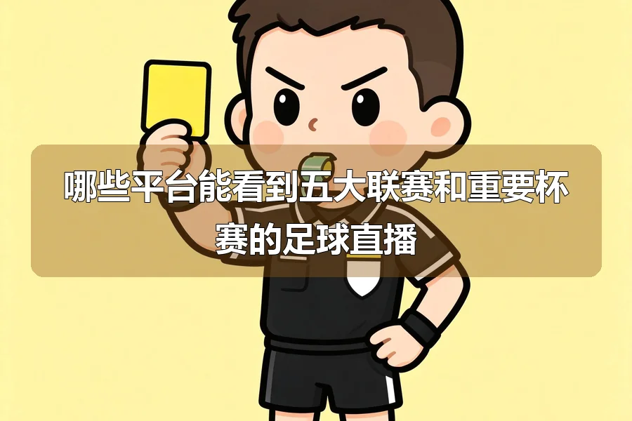 哪些平台能看到五大联赛和重要杯赛的足球直播